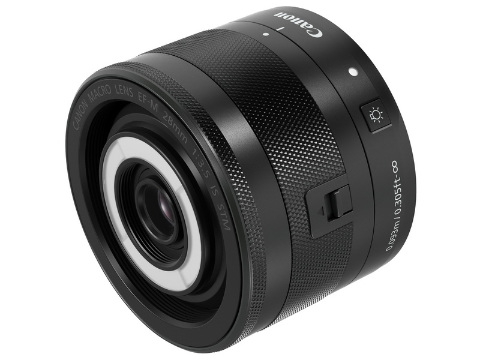 Canon、ミラーレスカメラ用交換レンズ“EF-M28mm F3.5 マクロ IS STM”を発売！