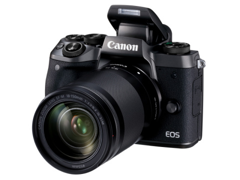 Canon、高精細EVFを内蔵したミラーレスカメラ“EOS M5”を発売！