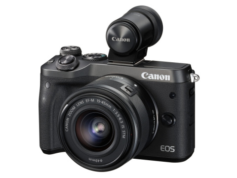 Canon、小型ミラーレスカメラ“EOS M6”を発売！