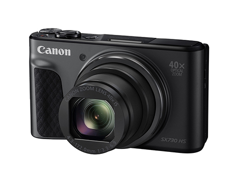 Canon、光学40倍ズームレンズを搭載した“PowerShot SX730 HS”を5月下旬より発売！