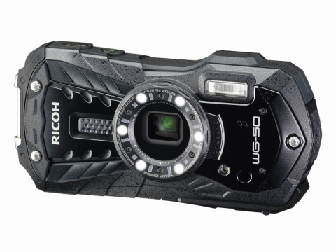 アウトドア撮影を手軽に楽しめるコンパクトデジタルカメラ 「RICOH WG-50」新発売！