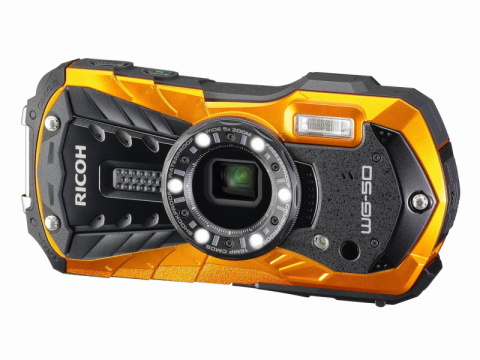 アウトドア撮影を手軽に楽しめるコンパクトデジタルカメラ 「RICOH WG-50」新発売！