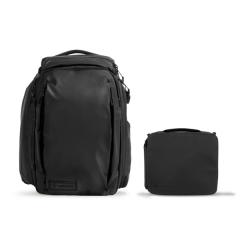 ワンダード トランジット トラベルバックパック 35L カメラキューブ付き ブラック TR35-BK-PEB-1