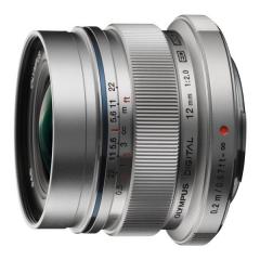 M.ZUIKO DIGITAL ED12mmF2.0シルバ-
