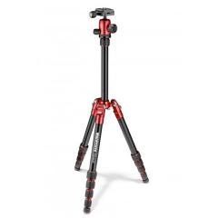 MKELES5RD-BH Elementトラベル三脚スモール レッド[メーカー保証+1年延長保証付]